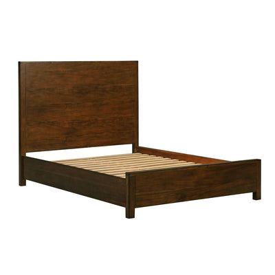Asheville Vintage Umber Wooden King Bed