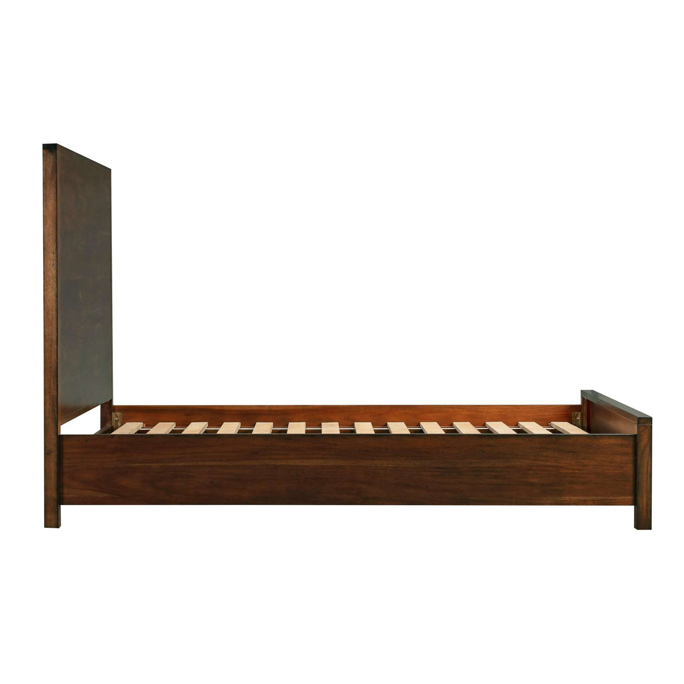 Asheville Vintage Umber Wooden King Bed