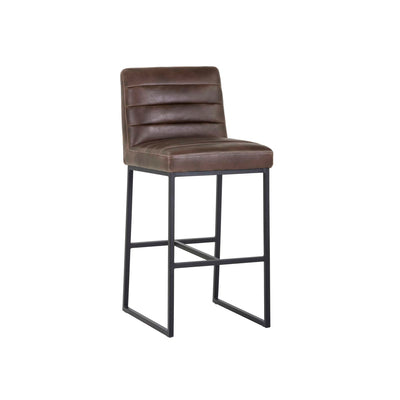 Spyros Barstool - Havana Dark Brown