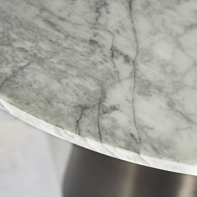 Damon Bistro Table - Gunmetal - 35.5"
