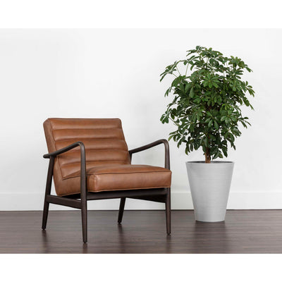Lyric Lounge Chair - Vintage Caramel Leather