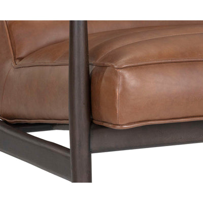 Lyric Lounge Chair - Vintage Caramel Leather