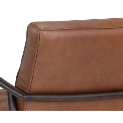 Lyric Lounge Chair - Vintage Caramel Leather