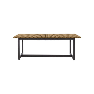 Geneve Extension Dining Table - Natural - 83" To 107"