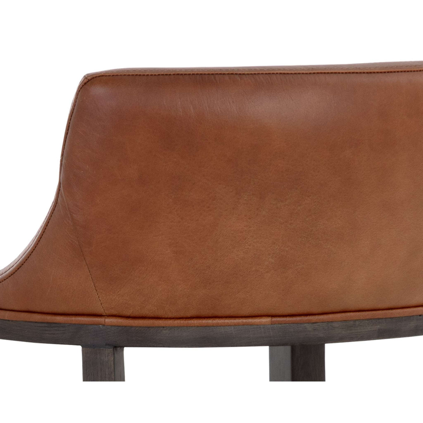 Brylea Counter Stool - Brown - Shalimar Tobacco Leather