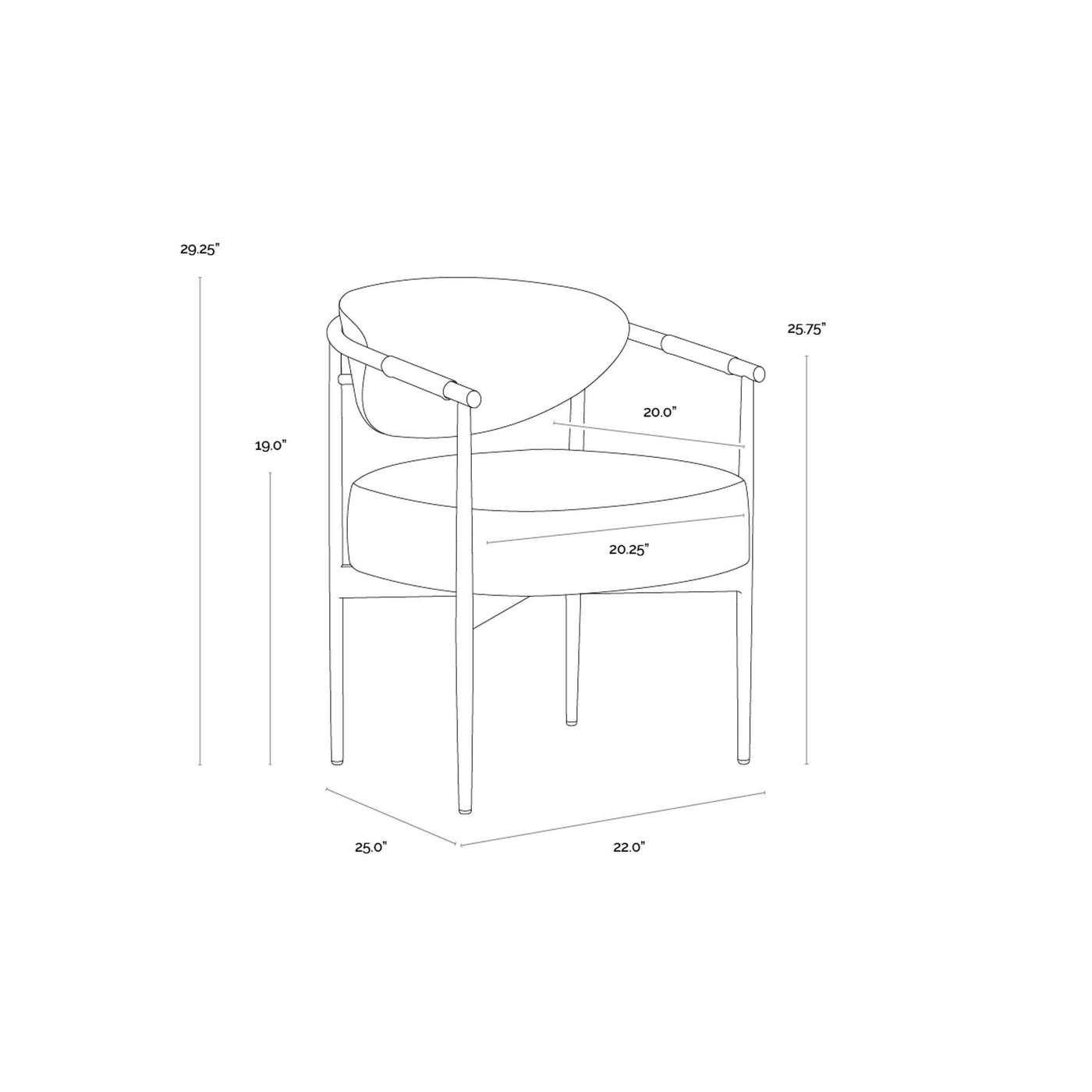 Heloise Dining Armchair