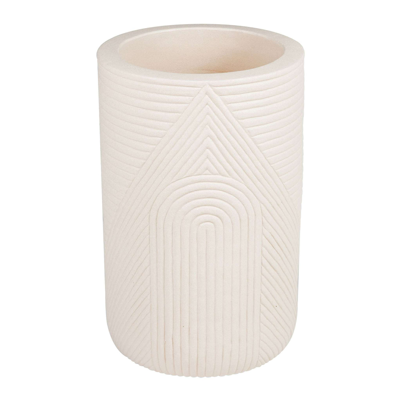 Serenity Textured Planter Set (1 Large and 1 Small)