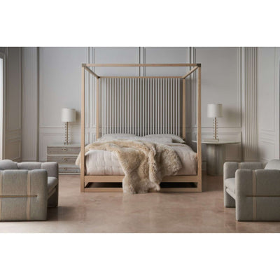 * Pinstripe Light Bed - King