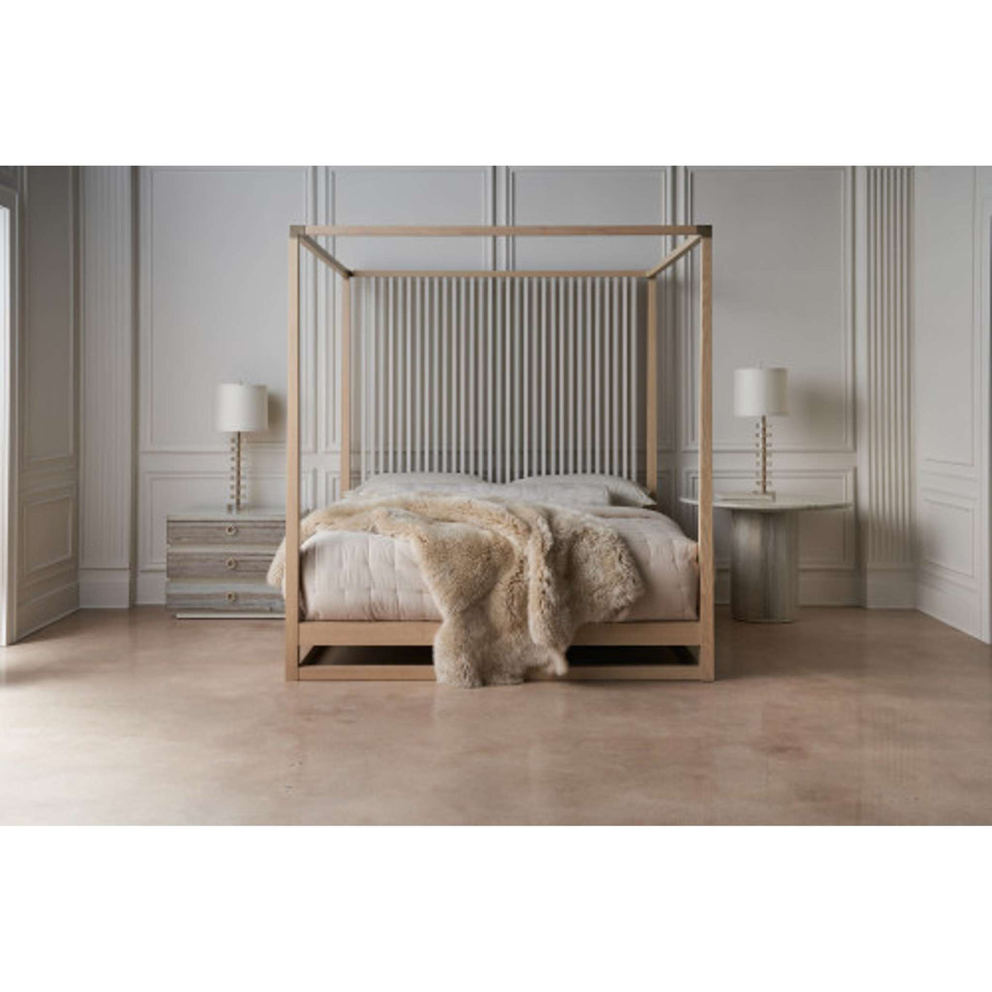 * Pinstripe Light Bed - King
