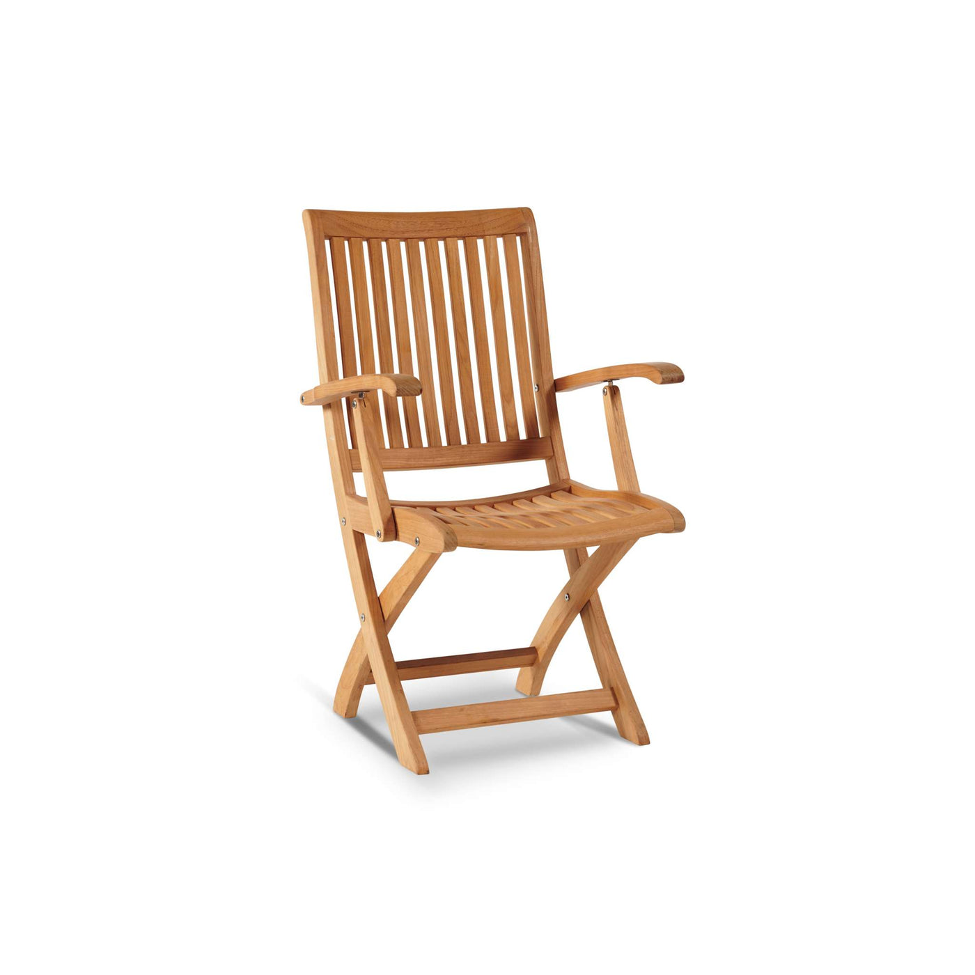 Winford Teak Outdoor Dining Folding Armchair