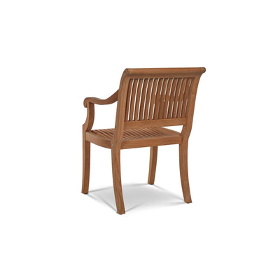 Palm Teak Outdoor Dining Armchair