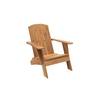 Bainbridge Teak Outdoor Adirondack Lounge Chair