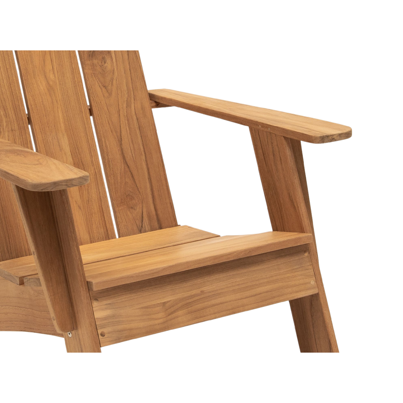 Bainbridge Teak Outdoor Adirondack Lounge Chair