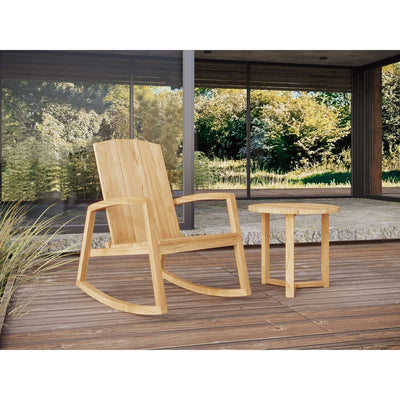 Bainbridge Teak Outdoor Rocking Armchair