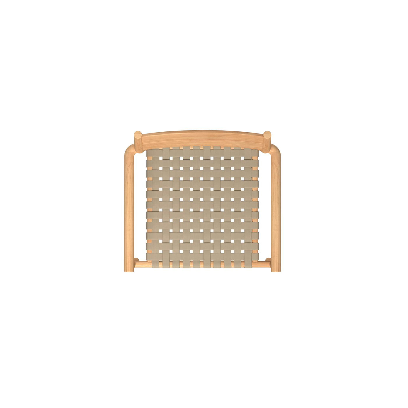 Siena Teak Outdoor Woven Stacking Armchair (Set of 4)