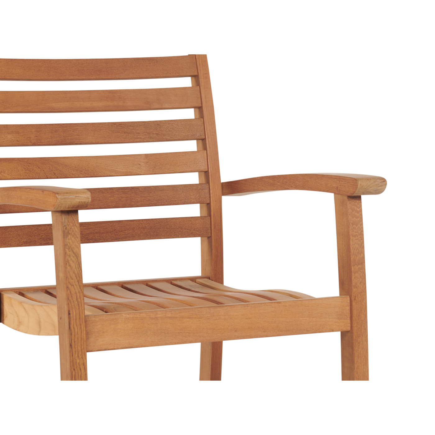 Royal Teak Outdoor Dining Stacking Armchair (Set of 4)