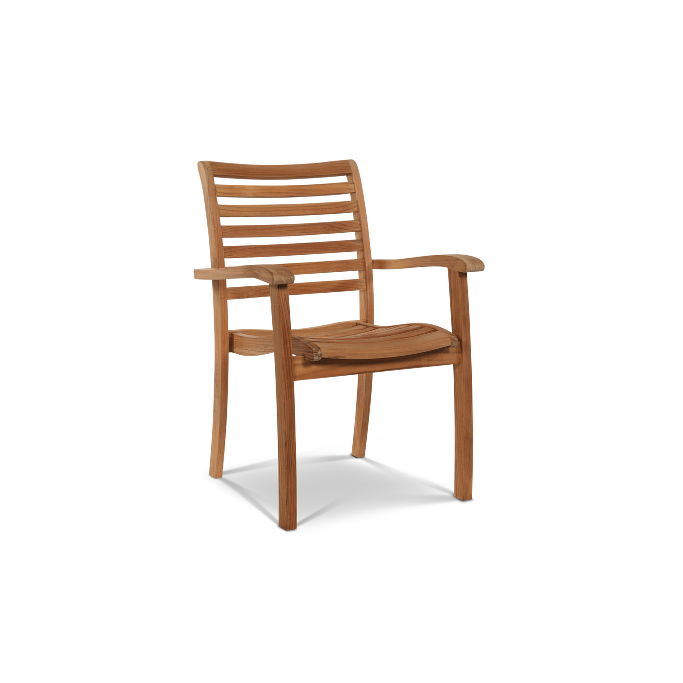 Birmingham Teak Outdoor Dining Stacking Armchair (Set of 4)