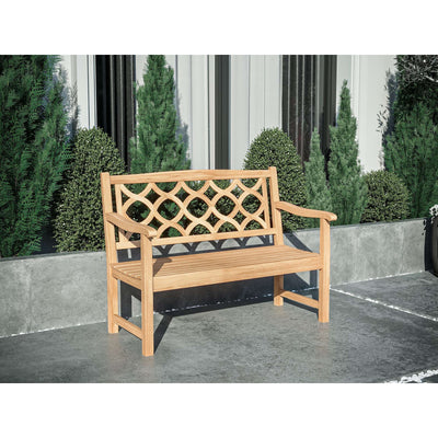 Chichester 2-Person Teak Outdoor Bench