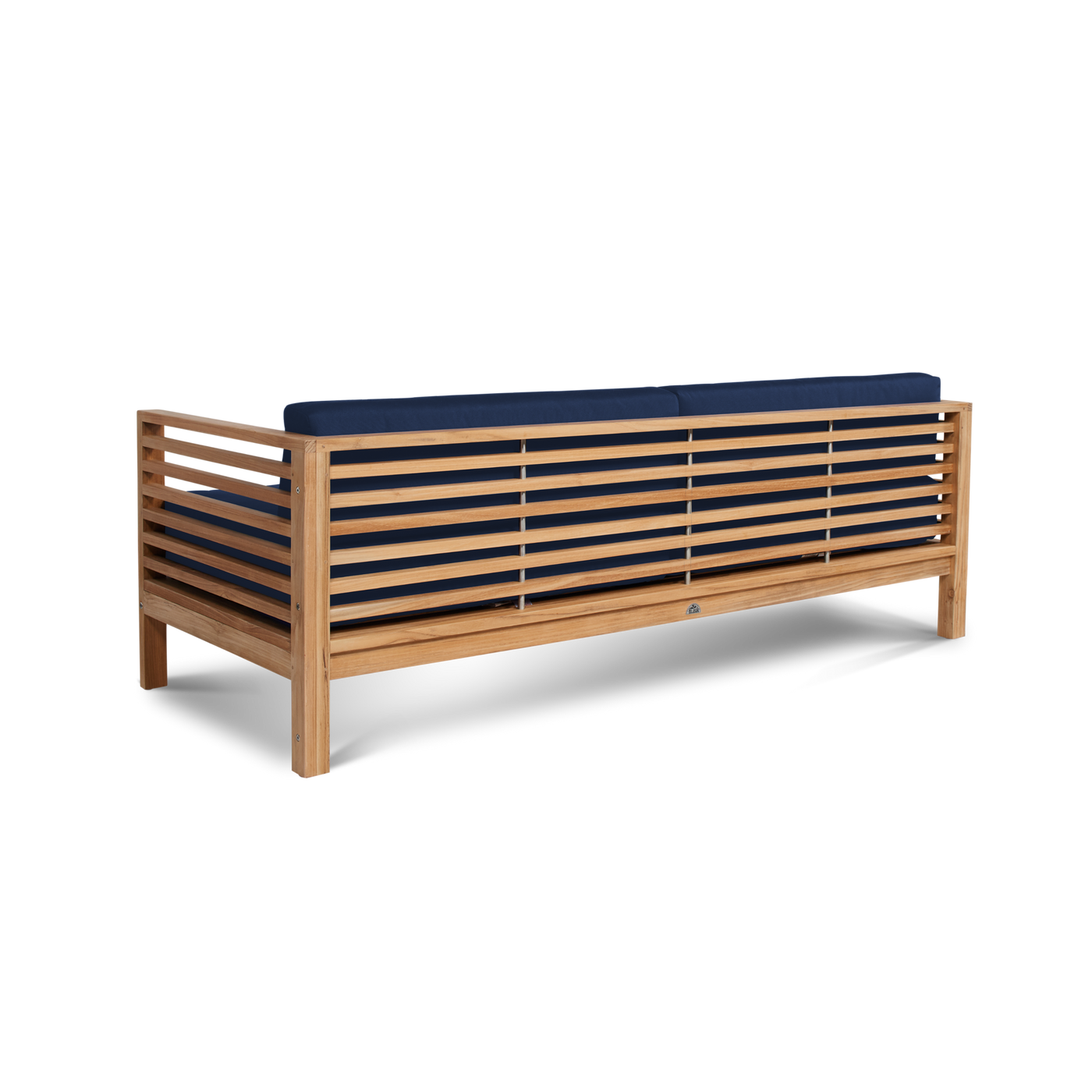 Summer Teak Outdoor Sofa with Sunbrella® Canvas Cushion