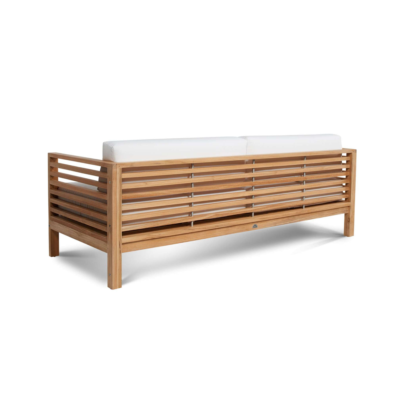 Summer Teak Outdoor Sofa with Sunbrella® Canvas Cushion