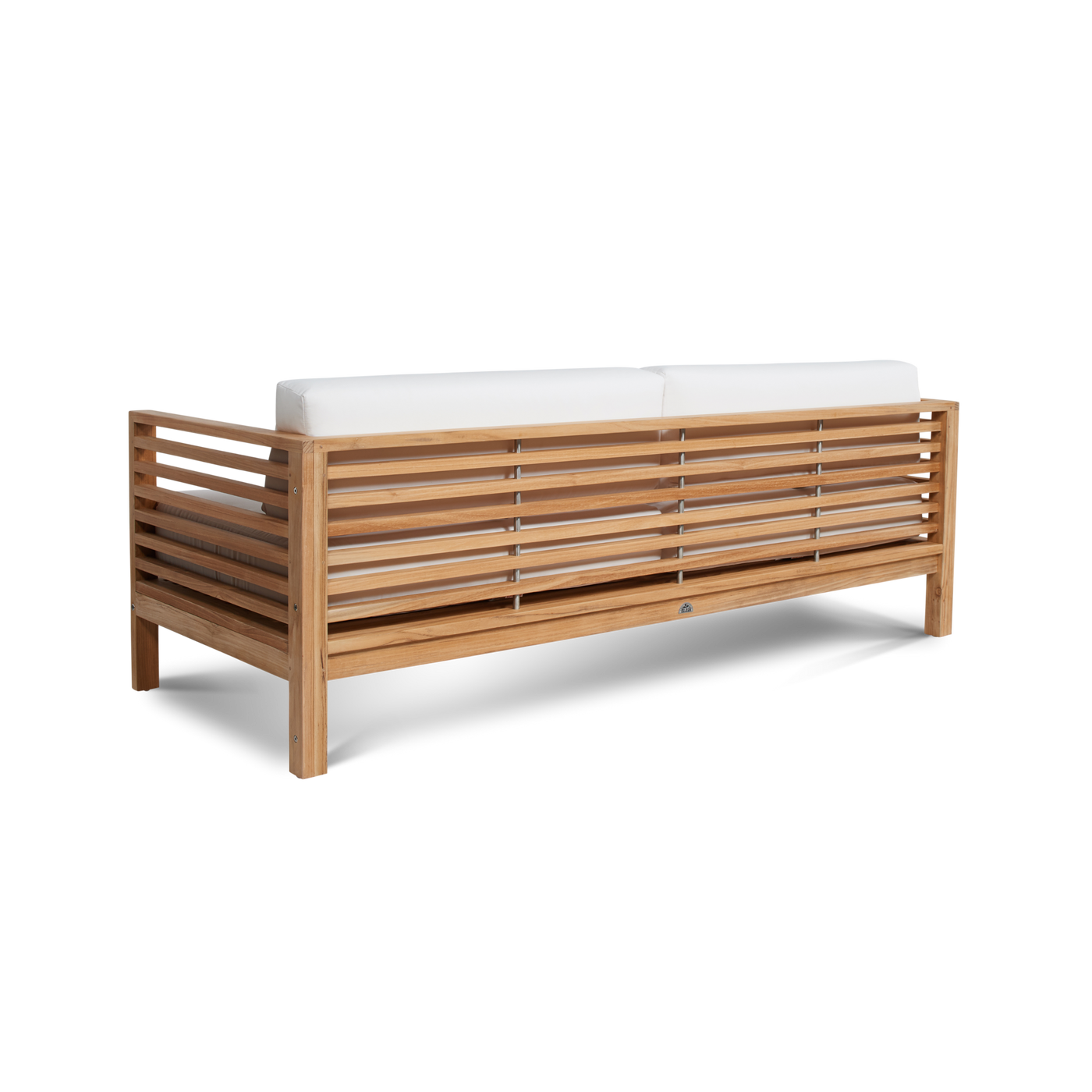 Summer Teak Outdoor Sofa with Sunbrella® Canvas Cushion