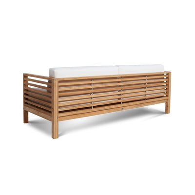 Summer Teak Outdoor Sofa with Sunbrella® Canvas Cushion