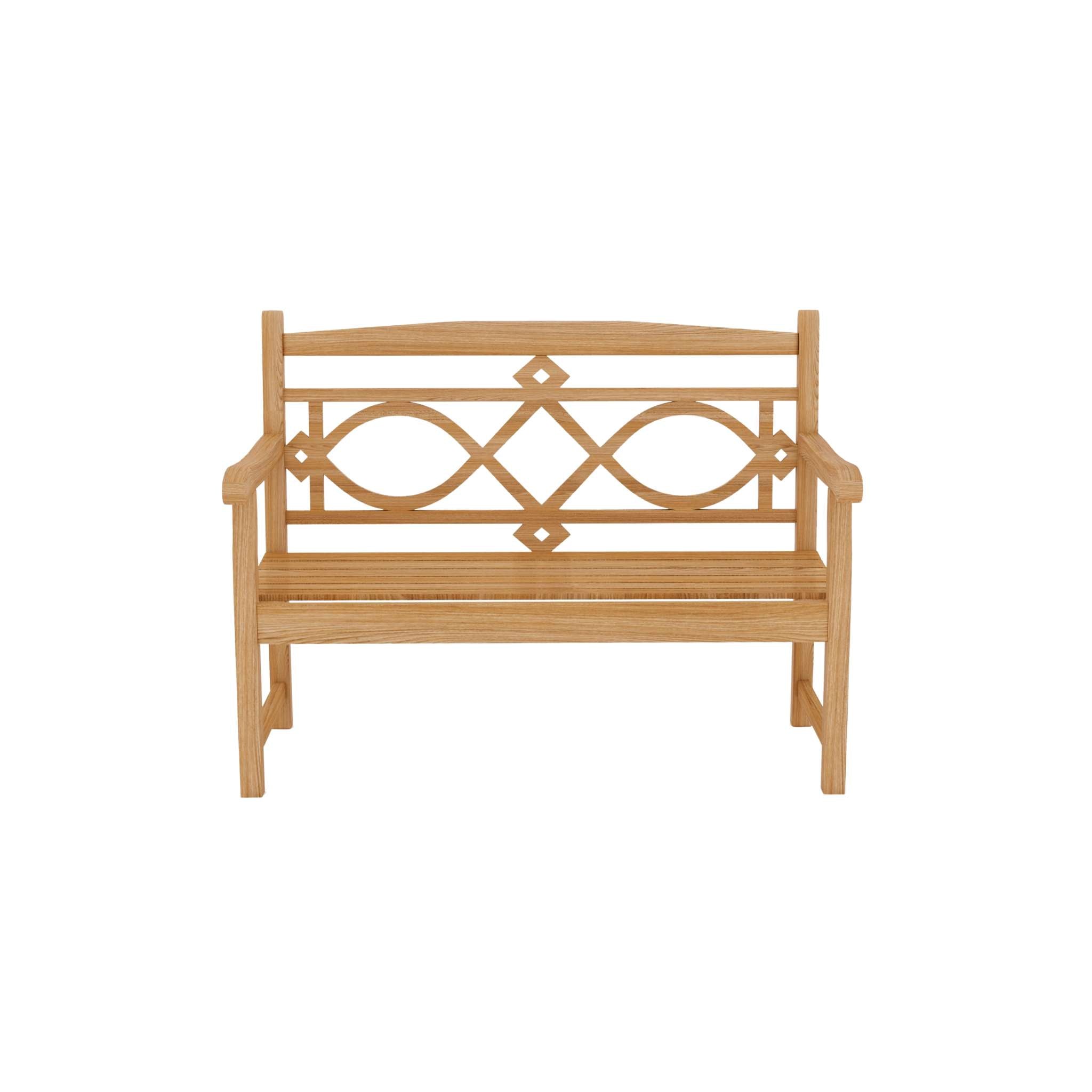 Chelsea 2-Person Teak Outdoor Bench