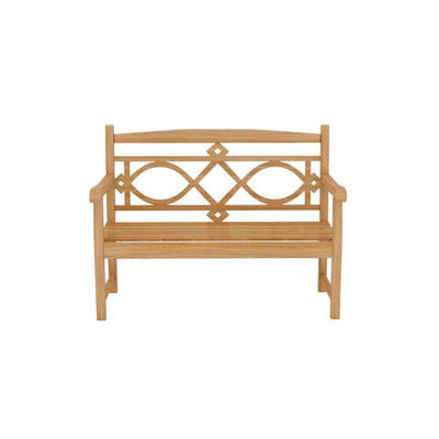 Chelsea 2-Person Teak Outdoor Bench