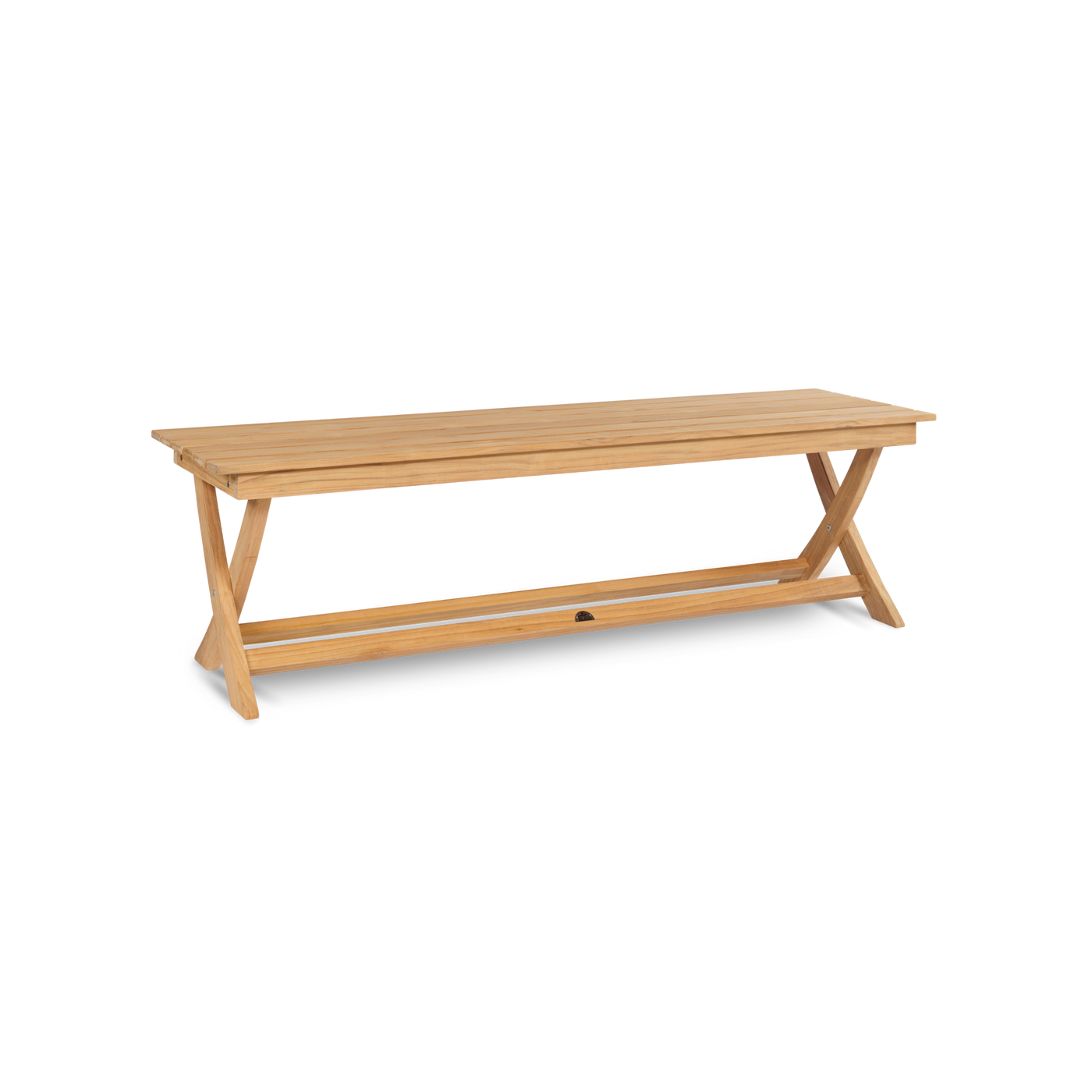 Picnic 3-Person Teak Outdoor Bench