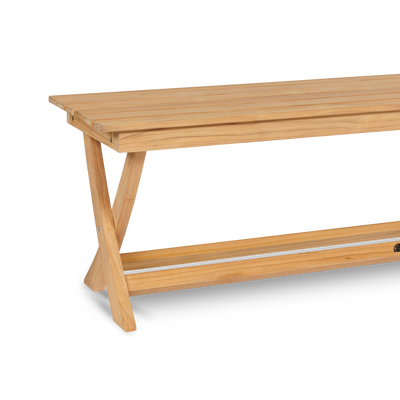 Picnic 3-Person Teak Outdoor Bench