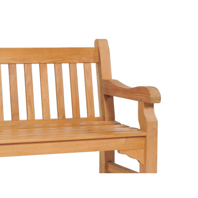 Colton 2-Person Teak Outdoor Bench