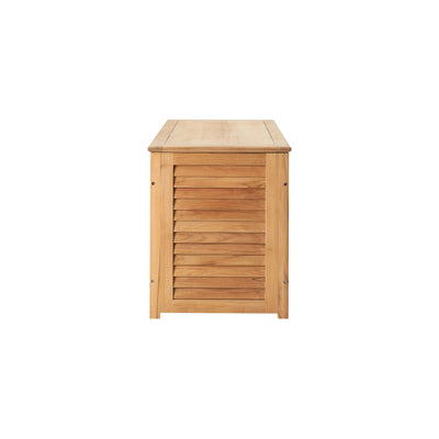 Poolside Teak Outdoor Storage Cushion Box