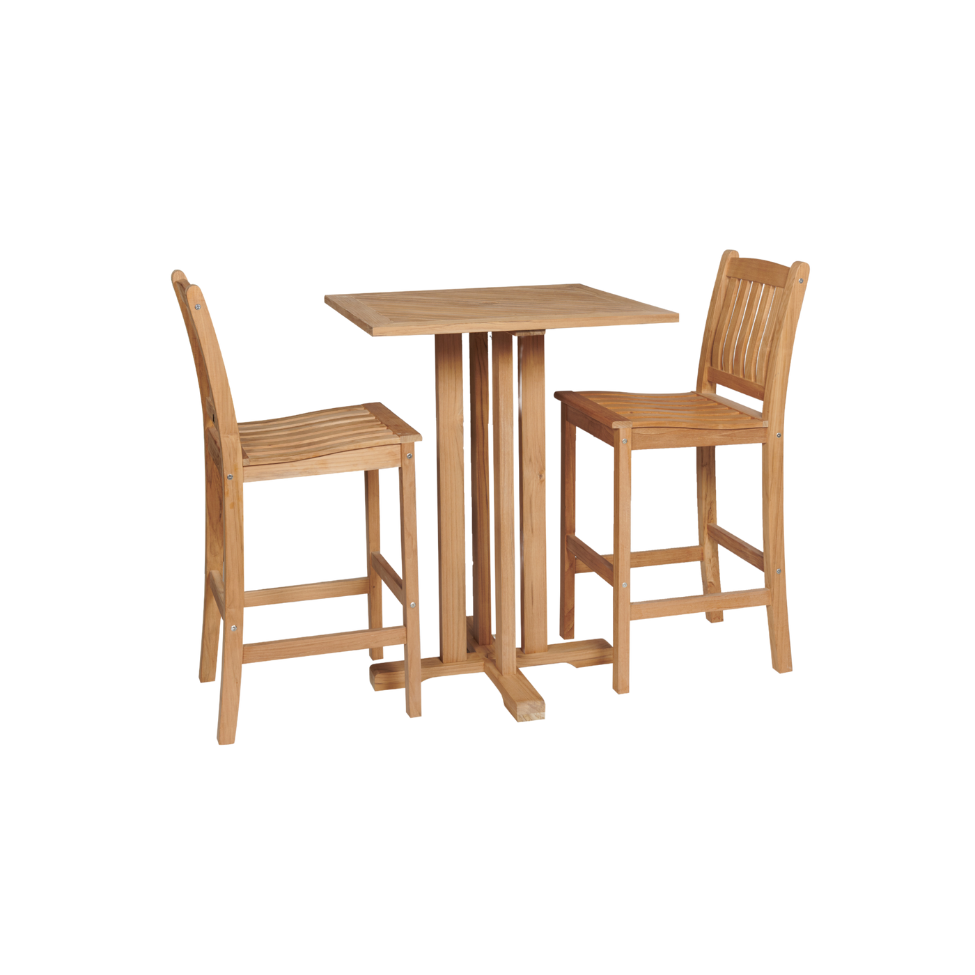 Oasis Teak Outdoor Bar Height Dining Chair