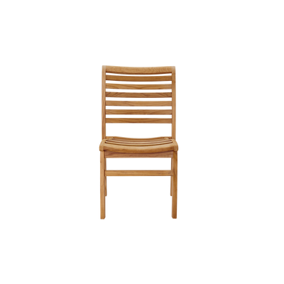 Birmingham Teak Outdoor Dining Stacking Chair (Set of 4)