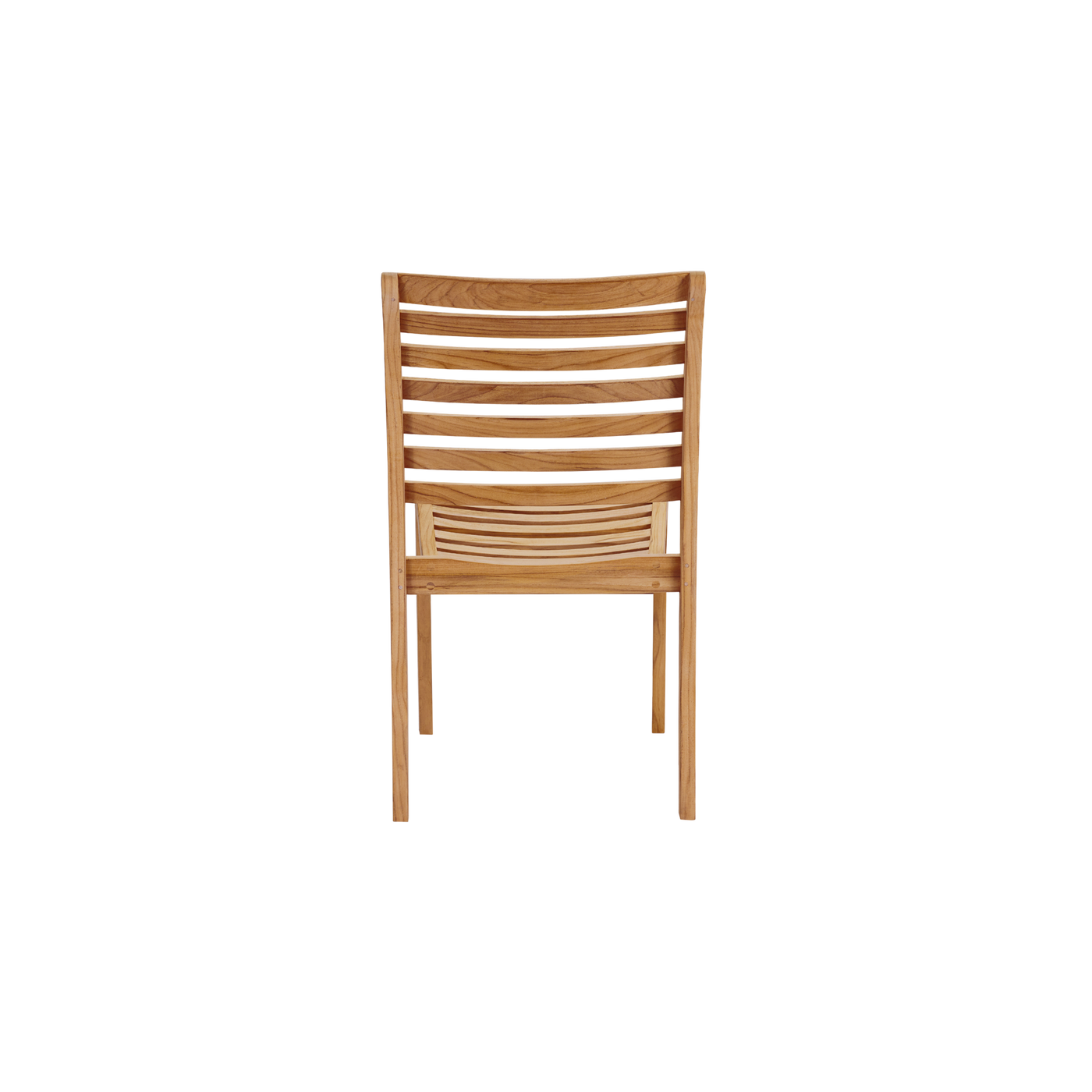 Birmingham Teak Outdoor Dining Stacking Chair (Set of 4)