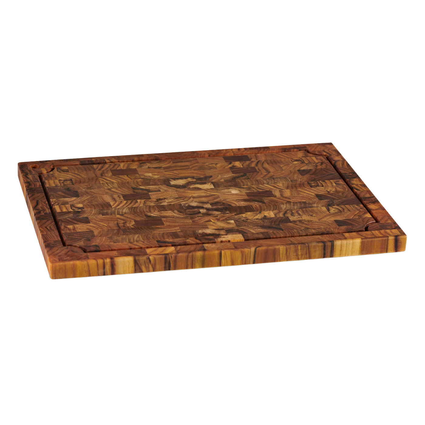 Rectangular Teak Cutting Board with Juice Groove