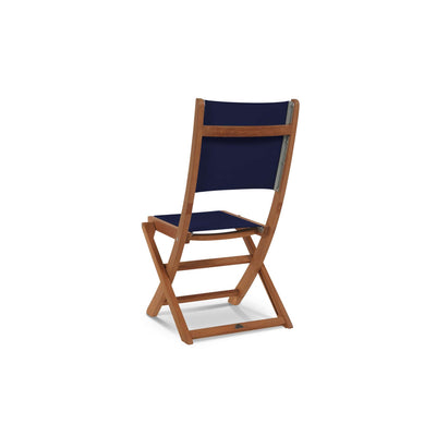 Dalton 9-Piece Teak Outdoor Family Dining Set in Black with Extensions and Folding Chairs