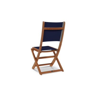 Dalton 9-Piece Teak Outdoor Family Dining Set in Black with Extensions and Folding Chairs