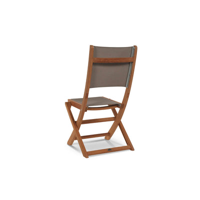 Dalton 9-Piece Teak Outdoor Family Dining Set in Black with Extensions and Folding Chairs