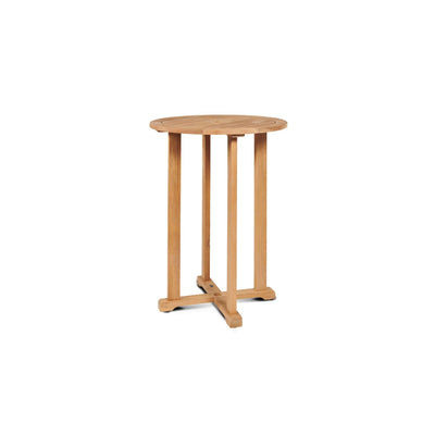 La Costa 3-Piece Teak Outdoor Round Bar Dining Set