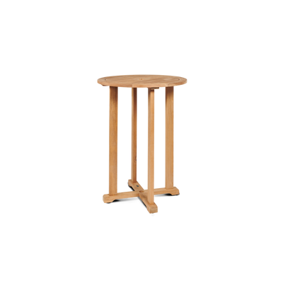 La Costa 3-Piece Teak Outdoor Round Bar Dining Set