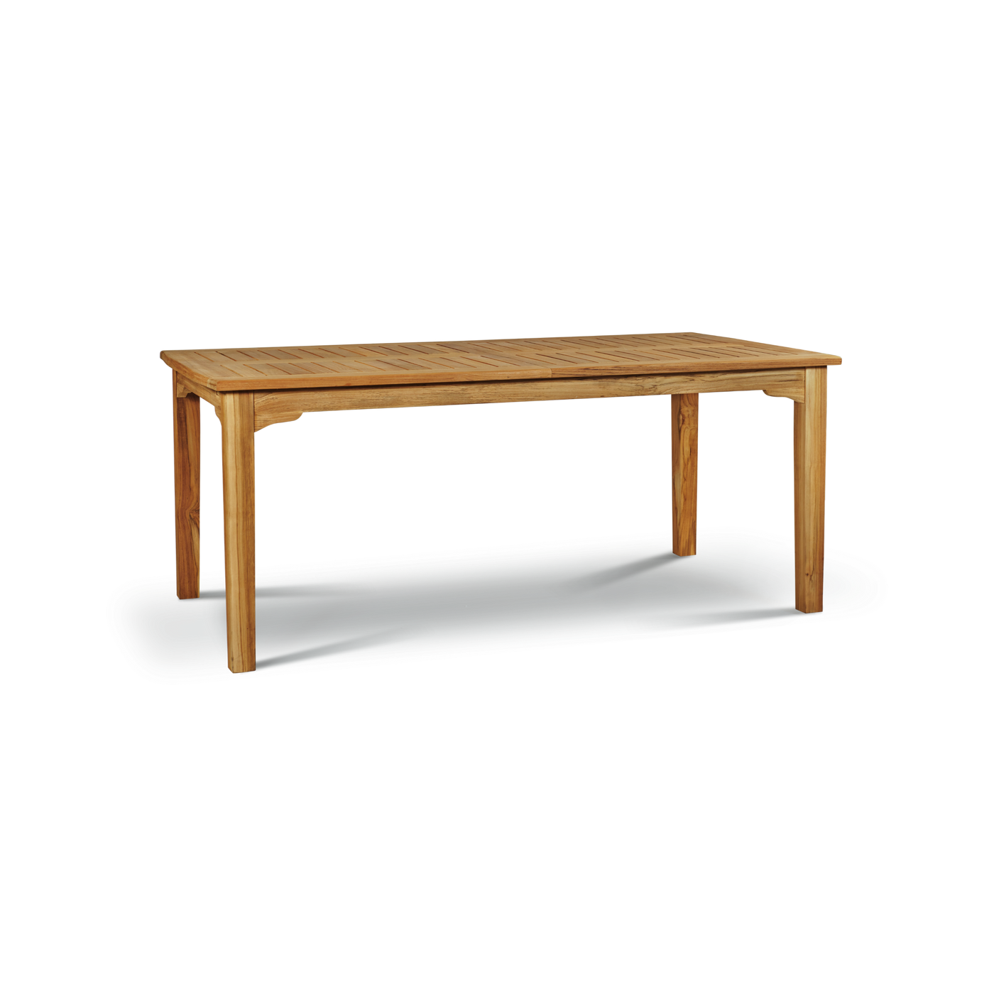 Manorhouse 9-Piece Rectangular Teak Outdoor Family Dining Set with Extendable Table
