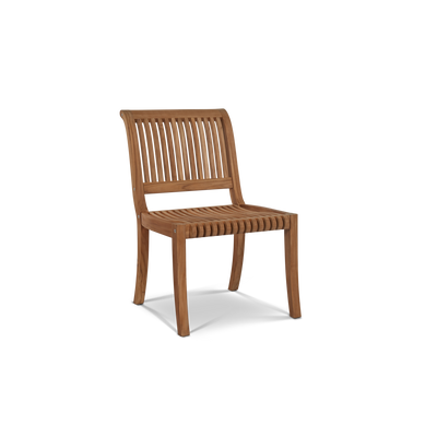 Palm 5-Piece Round Teak Outdoor Dining Set
