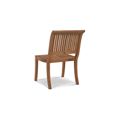 Palm 5-Piece Round Teak Outdoor Dining Set