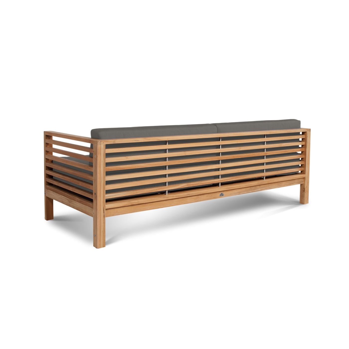 Summer 5-Piece Teak Outdoor Patio Deep Seating Set with Subrella Canvas Cushion