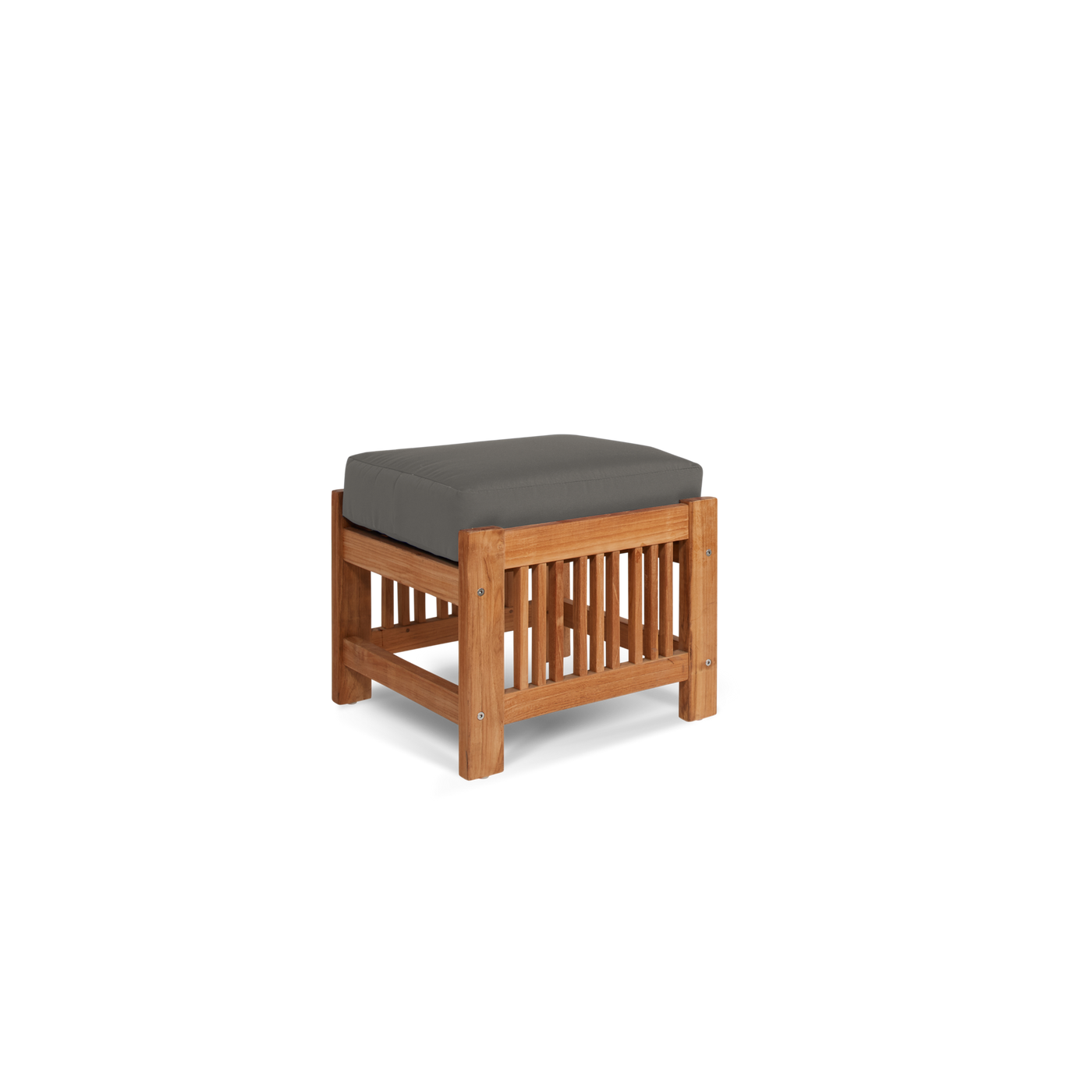 Summer 5-Piece Teak Outdoor Patio Deep Seating Set with Subrella Canvas Cushion
