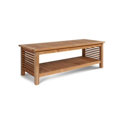 Summer 5-Piece Teak Outdoor Patio Deep Seating Set with Subrella Canvas Cushion