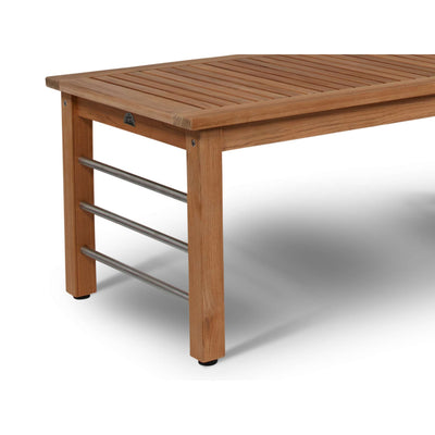 SoHo Rectangular Teak Outdoor Coffee Table