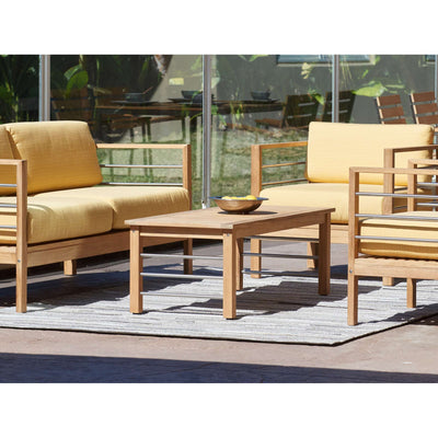 SoHo Rectangular Teak Outdoor Coffee Table