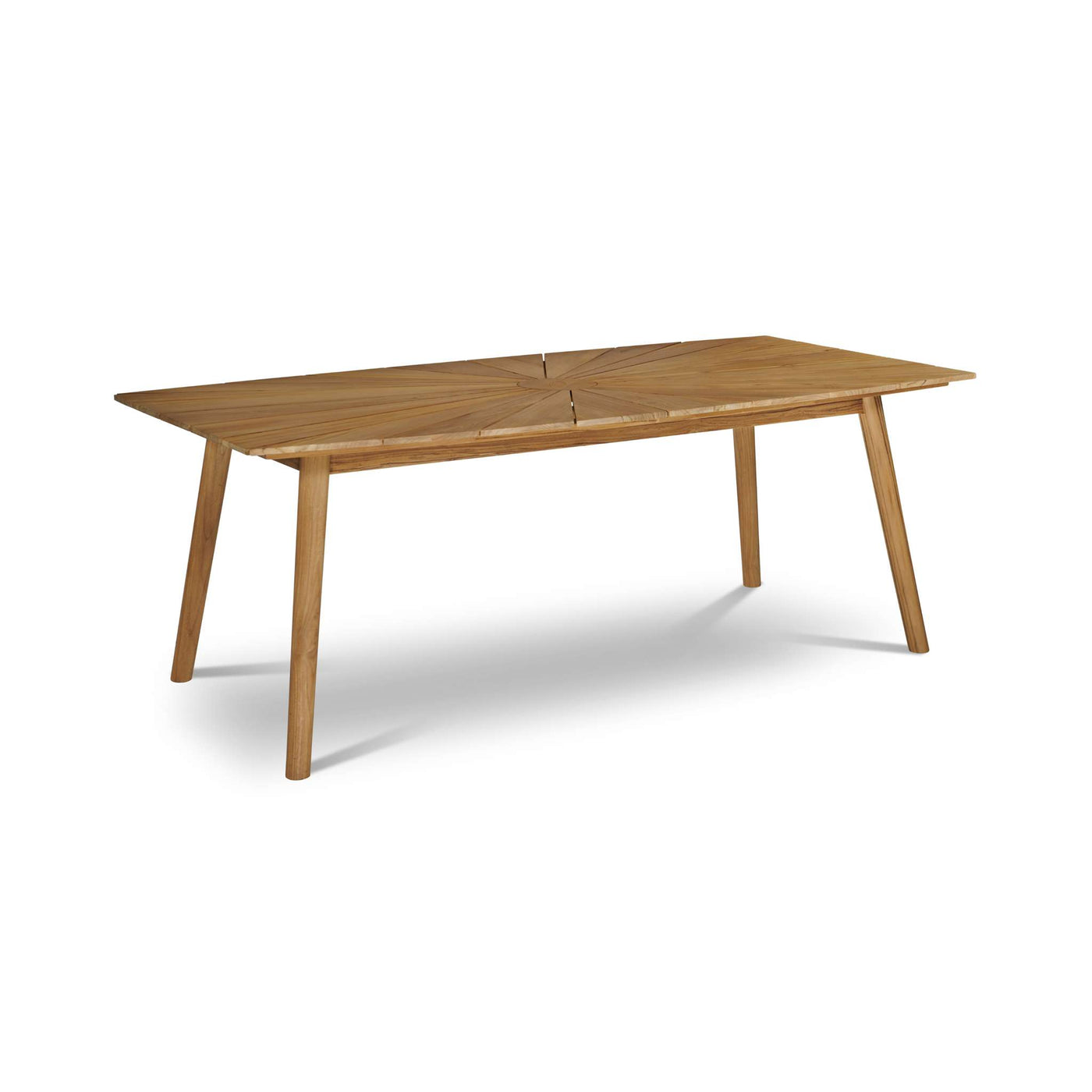 Cambria Rectangular Teak Outdoor Dining Table